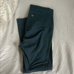 Lululemon dark green Leggings